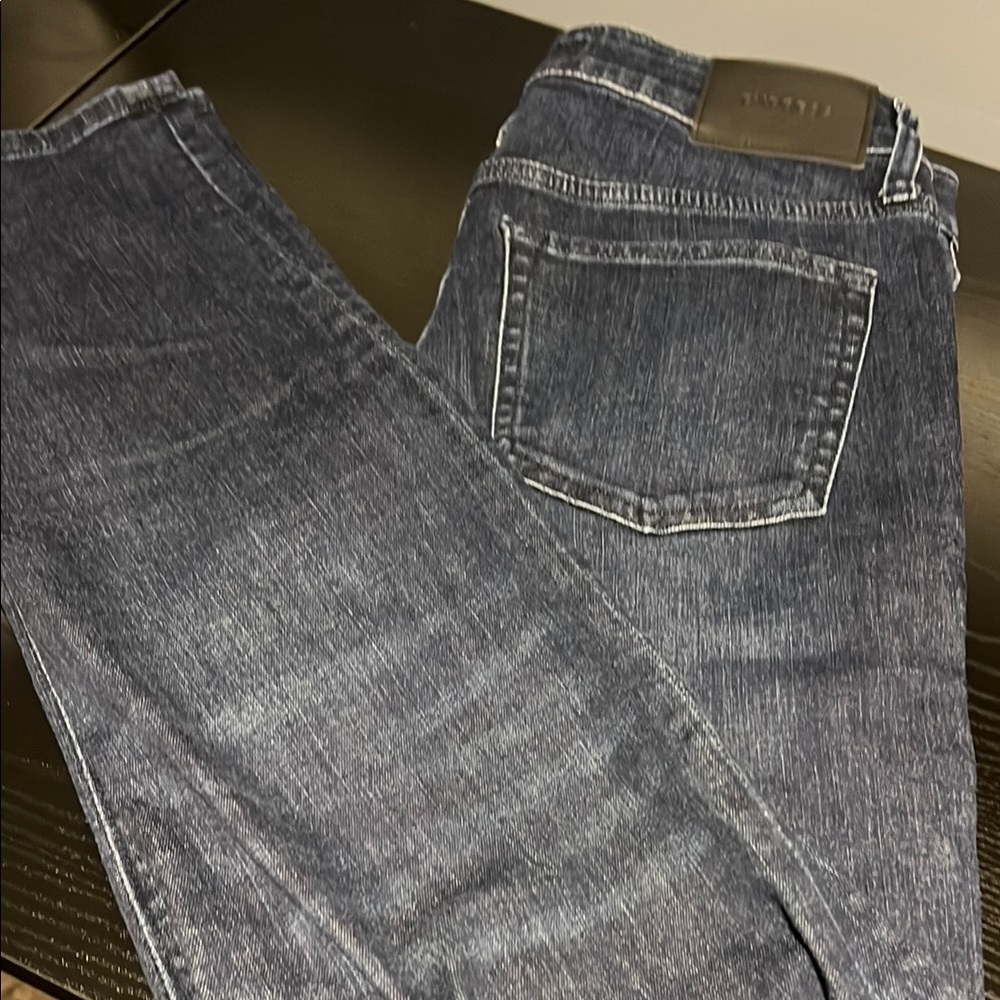 Dark Blue Denim Jeans